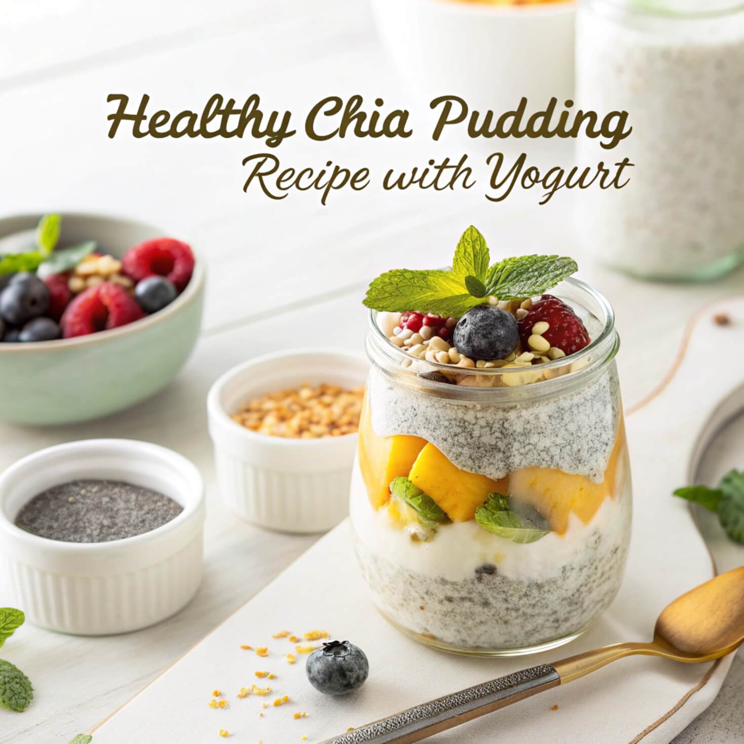How to Make Healthy Chia Pudding Recipe With Yogurt