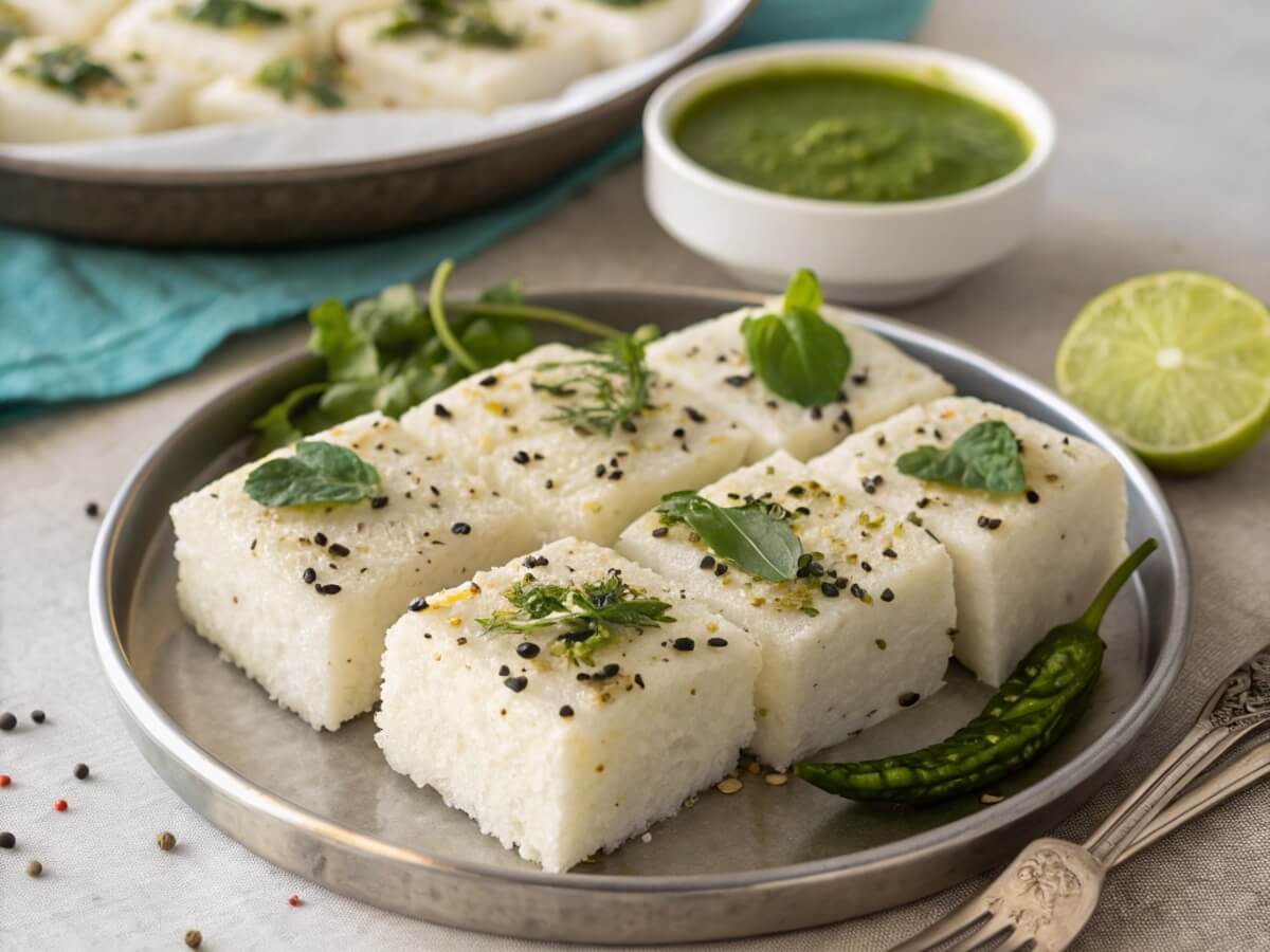How to Make Khatta Dhokla Gujarati Recipe?!