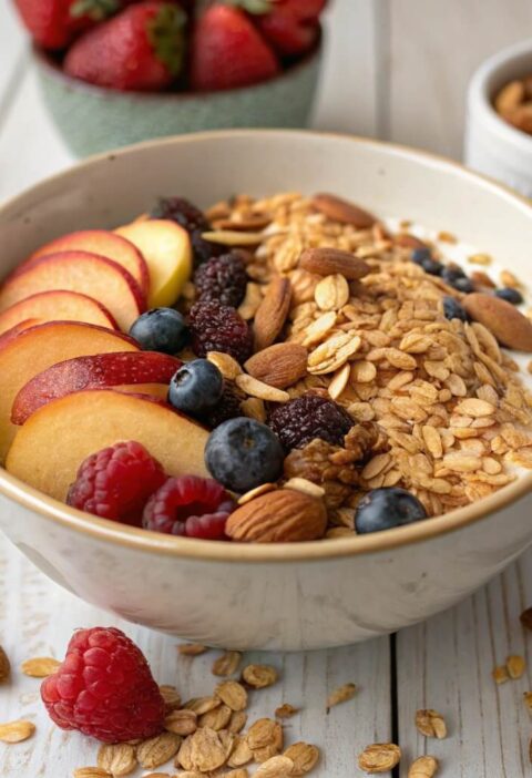 Gluten-Free Easy Homemade Matcha Granola Recipe