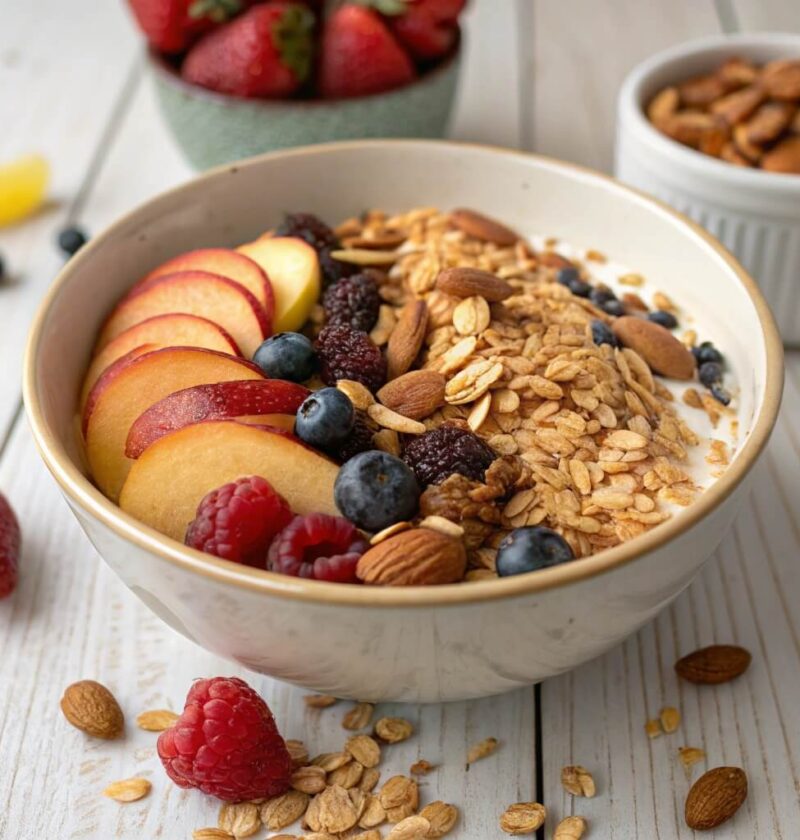 Gluten-Free Easy Homemade Matcha Granola Recipe