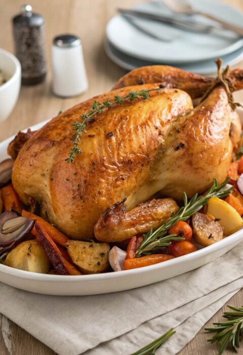 How to Roast a Chicken Ina Garten