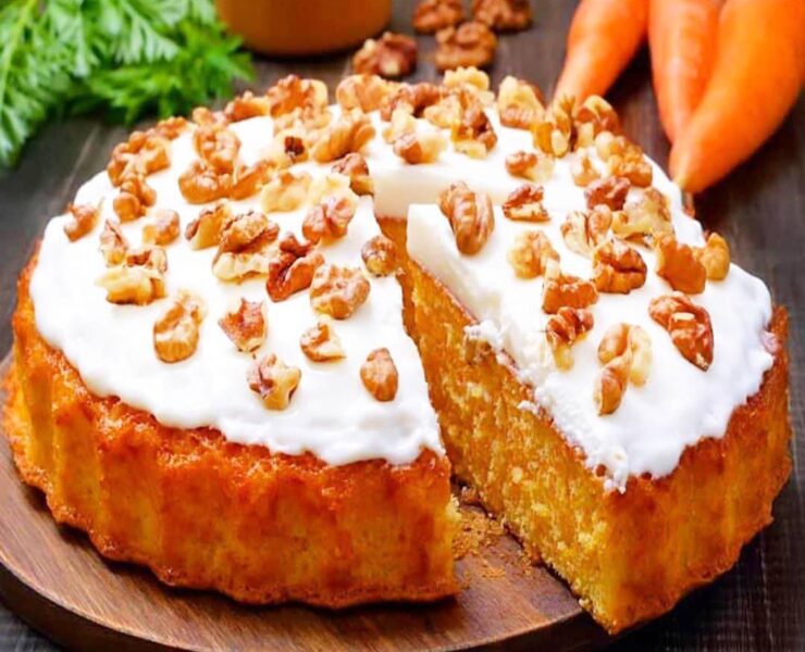 Ultimate Carrot Cake Recipe with frosting