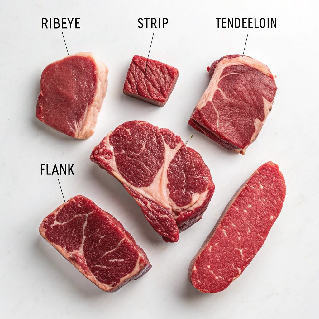 The Ultimate Guide to Types of Steak Cuts