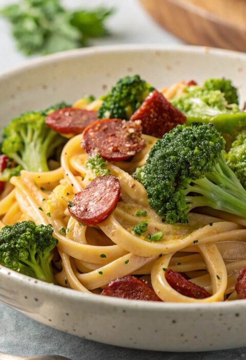 Broccoli and Chorizo Pasta: A Simple Yet Flavorful Dish