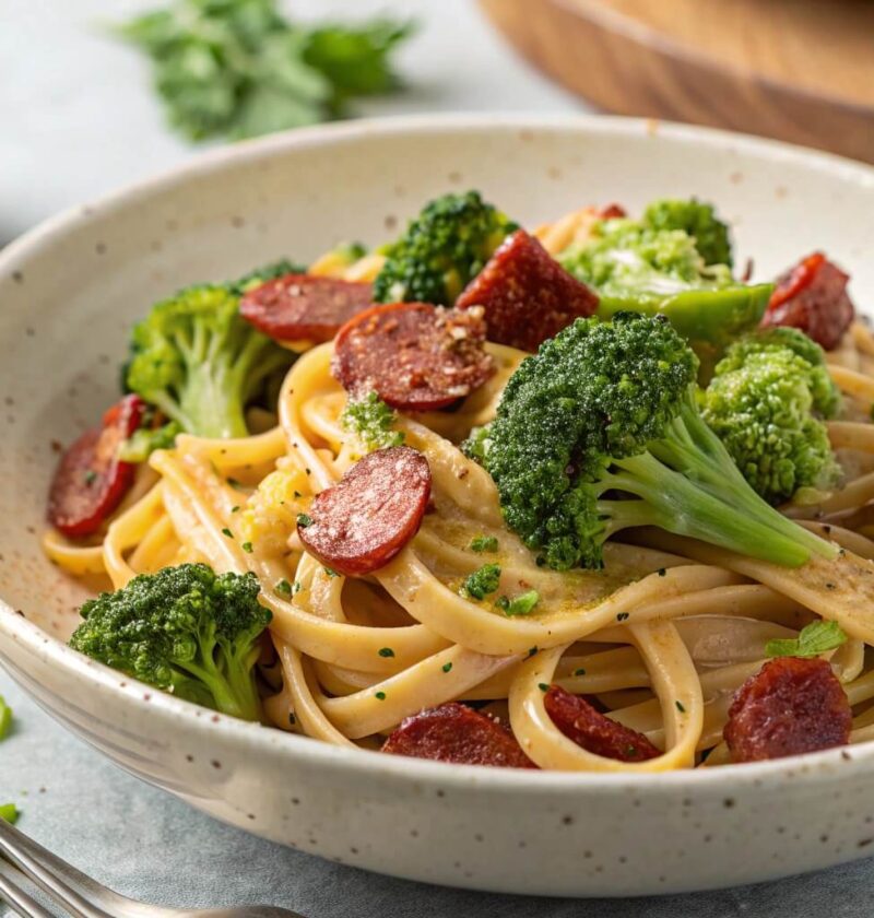 Broccoli and Chorizo Pasta: A Simple Yet Flavorful Dish