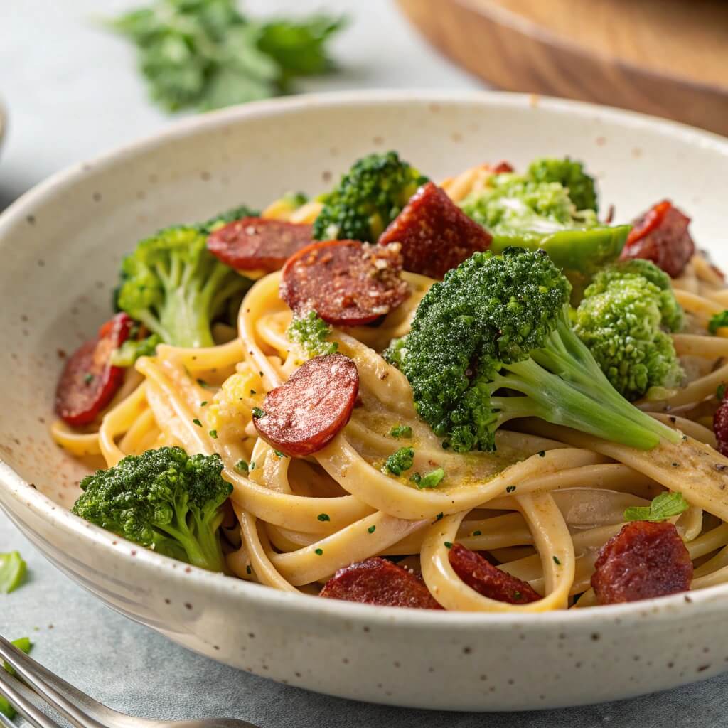 Broccoli and Chorizo Pasta: A Simple Yet Flavorful Dish
