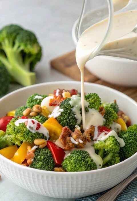 Broccoli Salad with Cheese and Mayonnaise: A Simple Yet Satisfying Recipe