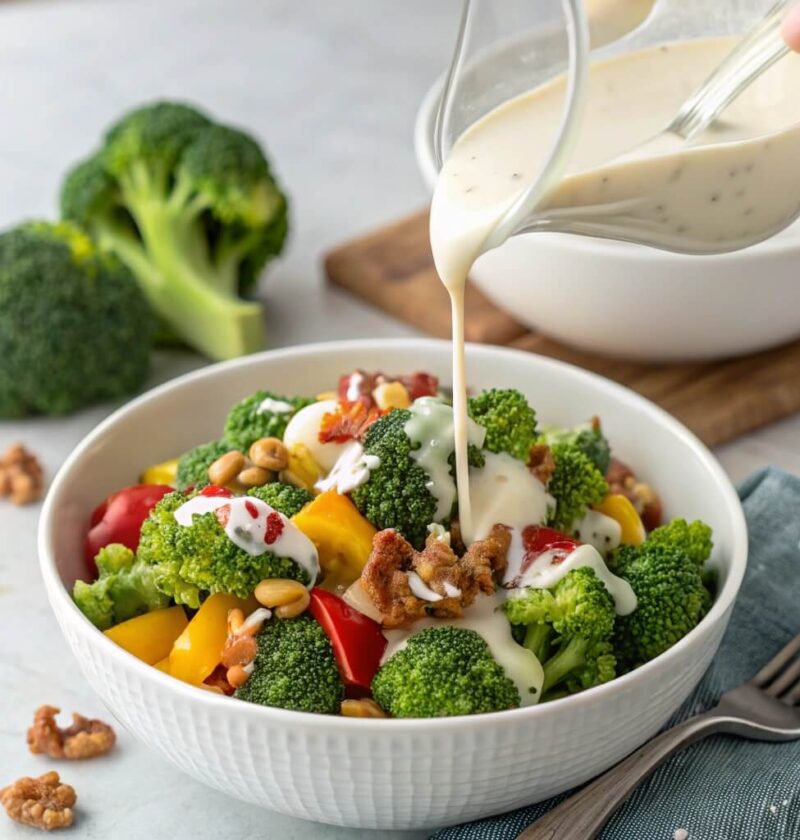 Broccoli Salad with Cheese and Mayonnaise: A Simple Yet Satisfying Recipe