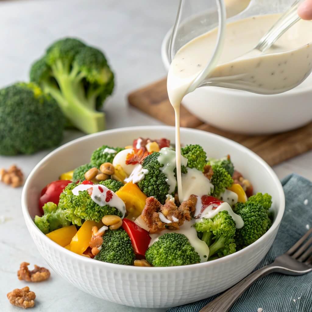 Broccoli Salad with Cheese and Mayonnaise: A Simple Yet Satisfying Recipe