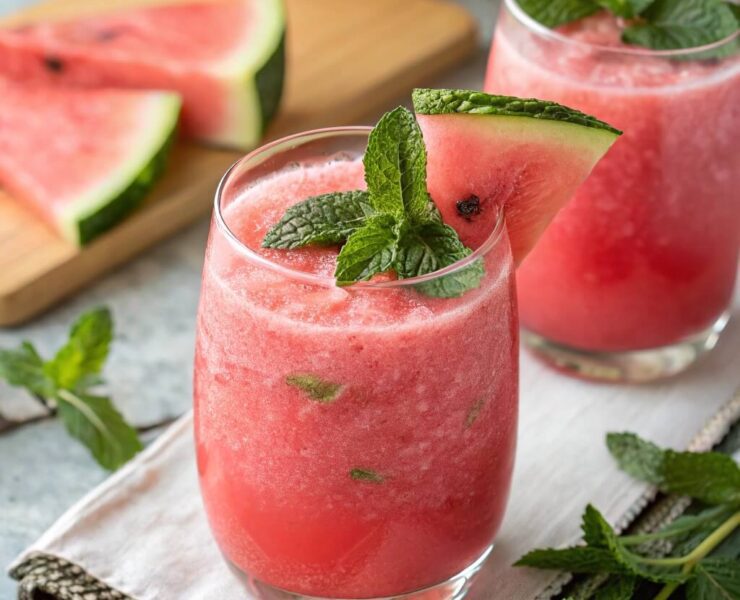 The Refreshing Watermelon Mojito Tropical Smoothie