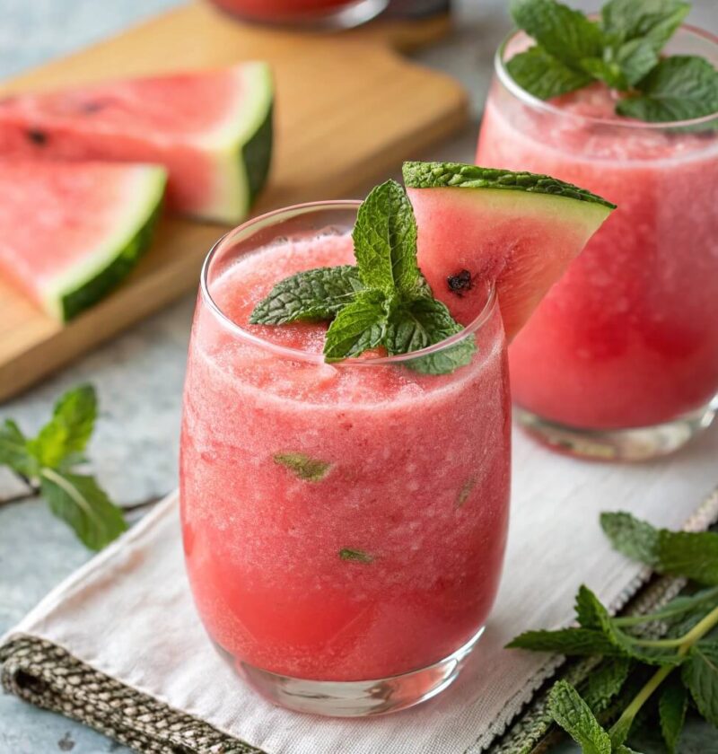 The Refreshing Watermelon Mojito Tropical Smoothie