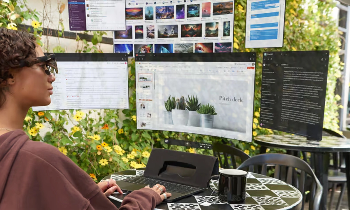 Spacetop Gen 1: The First Laptop with a 100-Inch Display