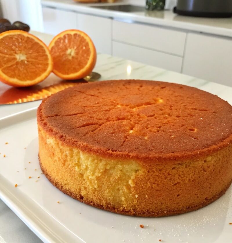 Gluten-Free Healthy Orange Cake with Almond Flour